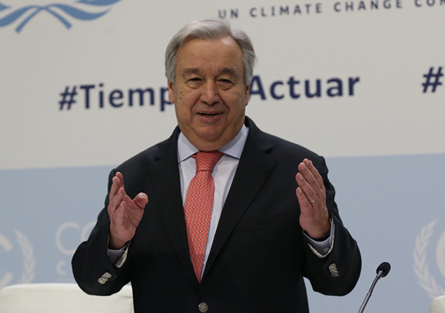 Foto ENDESA, PATROCINADOR PLATINO DE LA COP25,  PRESENTE EN LA INAUGURACIÓN DE LA CUMBRE.